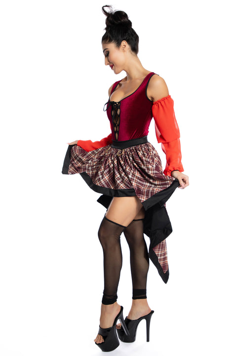 Mystic Mary Costume, Sexy Mary Sanderson costume, Sexy Hocus Pocus costume, Sexy Witch costume