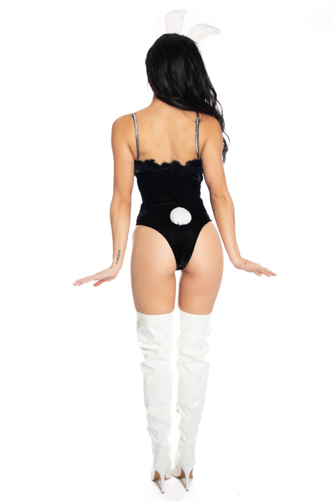 Sexy black bunny costume, Sexy Playboy bunny costume, Sexy bunny costume