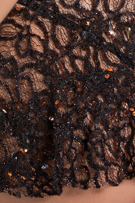 5002 Dark Web Skirt Set