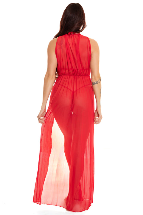 8009 Mesh Dress