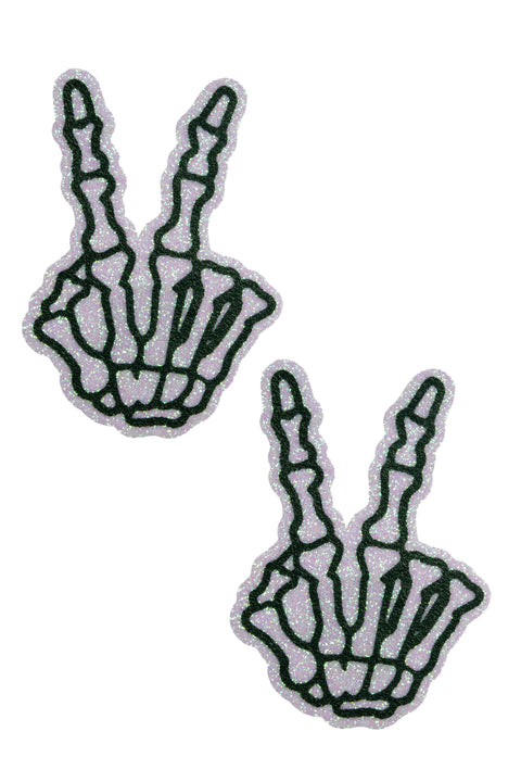 TT-HDG-BON Tittsies Peace & Bones Pasties