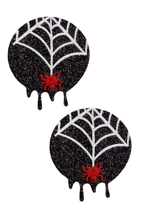 TT-RG-BWID Tittsies Black Widow Pasties