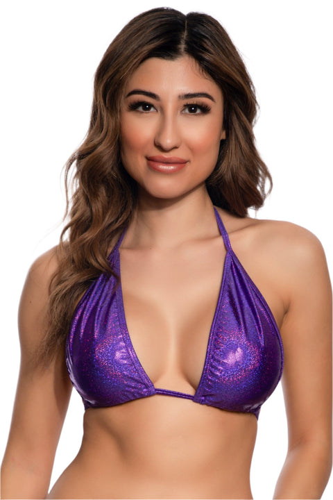 Stripper tri top, Dancer tri top, Festival tri top