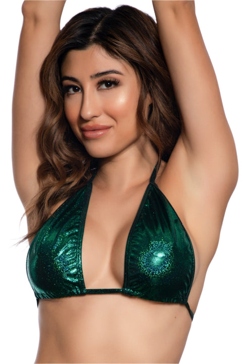 Stripper tri top, Dancer tri top, Festival tri top