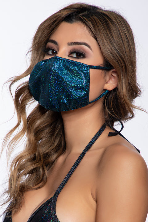 Fashion face mask, twinkle dance mask, Dancer face mask