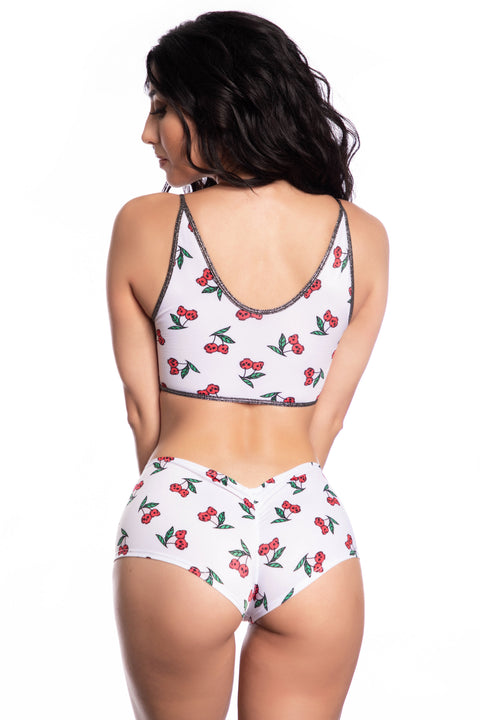Cherry dance boyshorts, Cherries panty, Stripper cherry boyshort