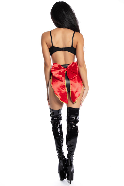 Tamed Heart Costume, Sexy Ringmaster Costume, Sexy Circus Costume
