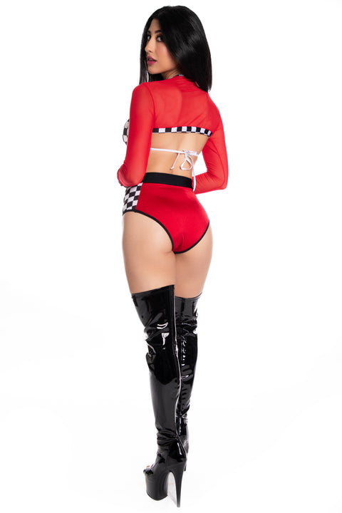 Ready Set Go costume, Sexy Racer costume, Sexy Racecar Driver costume