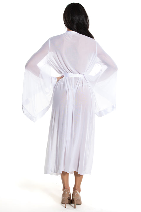 9000 Long Mesh Robe