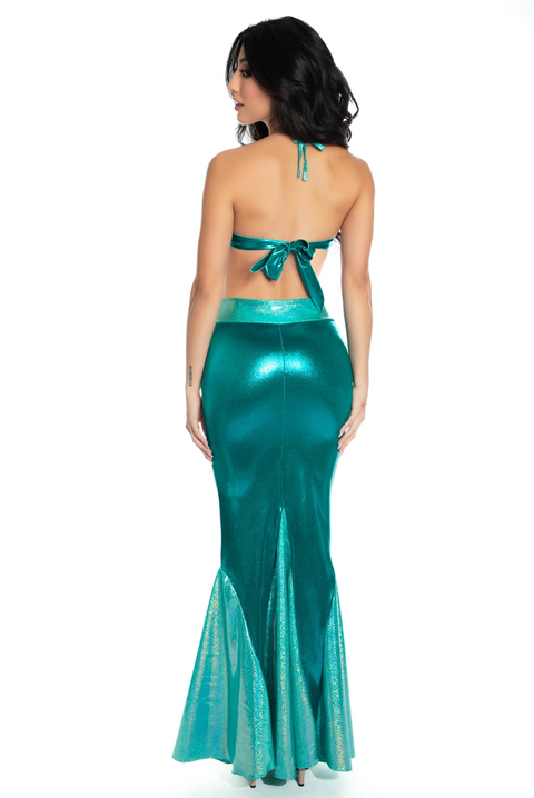 Teal Mermaid Costume, Sexy mermaid costume, Sexy teal mermaid costume