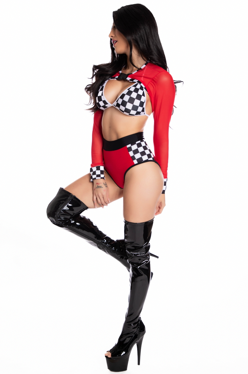 Ready Set Go costume, Sexy Racer costume, Sexy Racecar Driver costume