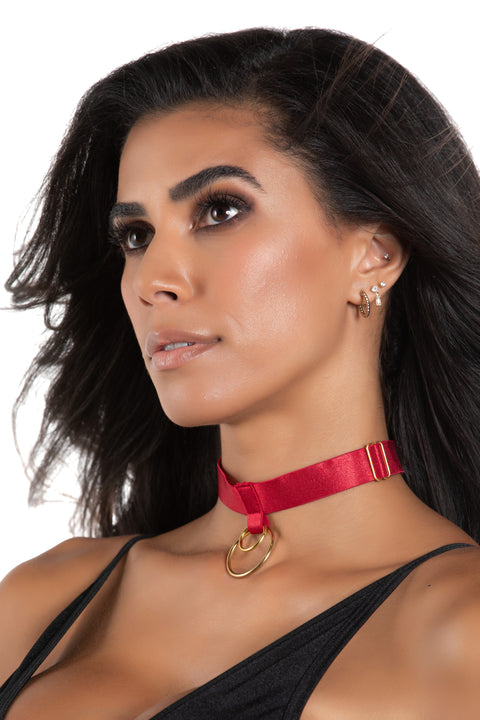 TNS8-12-044-2 Gold Ring Collar