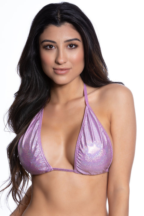 Stripper tri top, Dancer tri top, Festival tri top