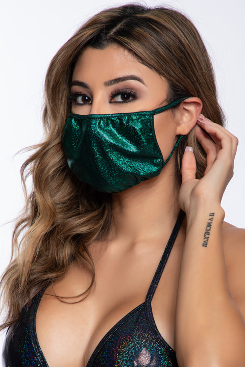 Fashion face mask, twinkle dance mask, Dancer face mask